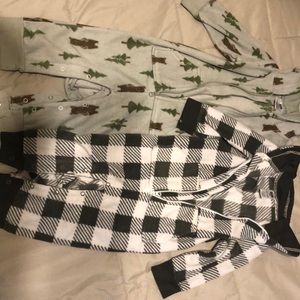 Fleece baby onesies